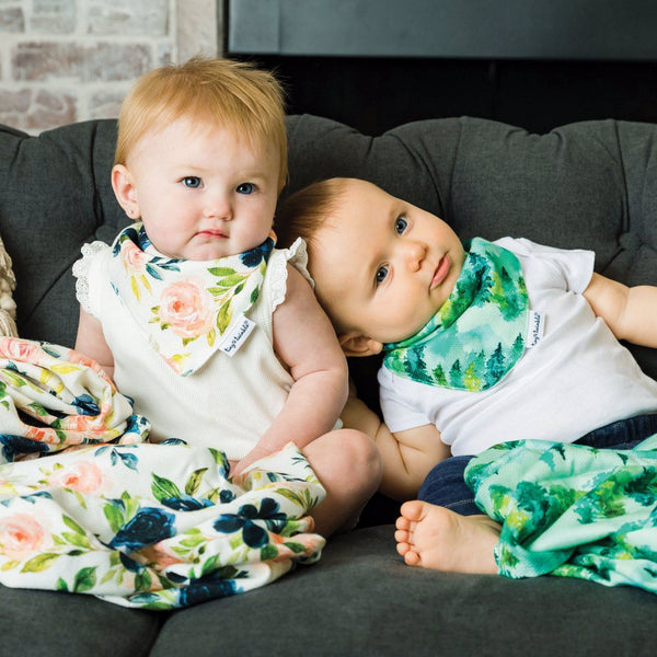 Tiny Twinkle - Kaffle™ Swaddle Blanket - Forest-Panda Kids and Baby