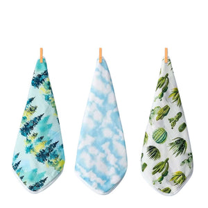 Tiny Twinkle - Kaffle™ Washcloth 3 PK - Cloud, Cactus, Forest-Panda Kids and Baby