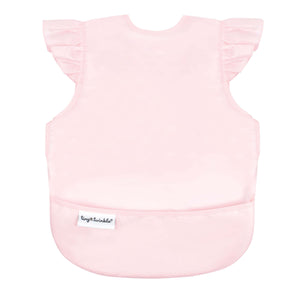 Tiny Twinkle - Mess - Proof Apron Bib - Pink-Panda Kids and Baby