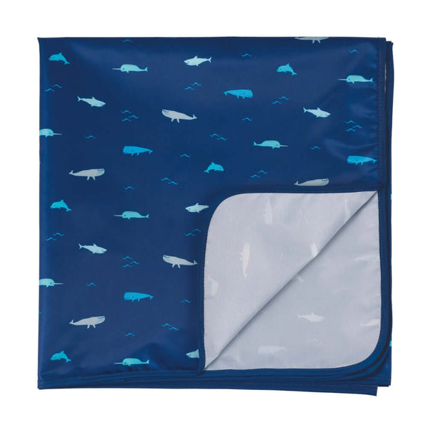 Tiny Twinkle - Mess - Proof Splat Mat - Ocean Life-Panda Kids and Baby