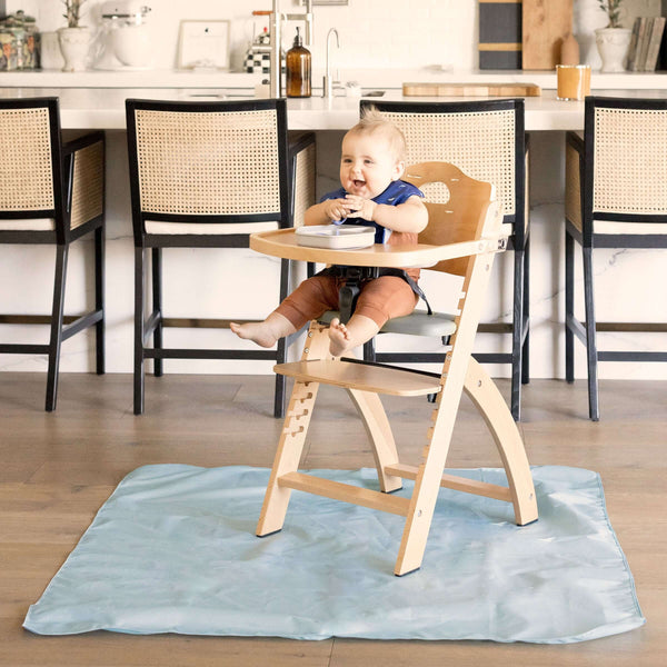 Tiny Twinkle - Mess - Proof Splat Mat - Ocean Life-Panda Kids and Baby