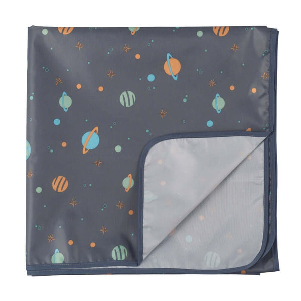 Tiny Twinkle - Mess - Proof Splat Mat - Space-Panda Kids and Baby