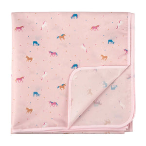 Tiny Twinkle - Mess - Proof Splat Mat - Unicorn-Panda Kids and Baby