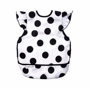 Tiny Twinkle - Mess-proof Apron Bib - Polka Dot-Panda Kids and Baby