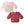 Tiny Twinkle - Mess-proof Full Long Sleeve Bib 2 Pack - Rose, Burgundy-Panda Kids and Baby