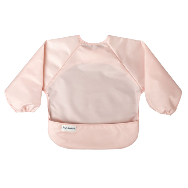 Tiny Twinkle - Mess-proof Full Long Sleeve Bib 2 Pack - Rose, Burgundy-Panda Kids and Baby