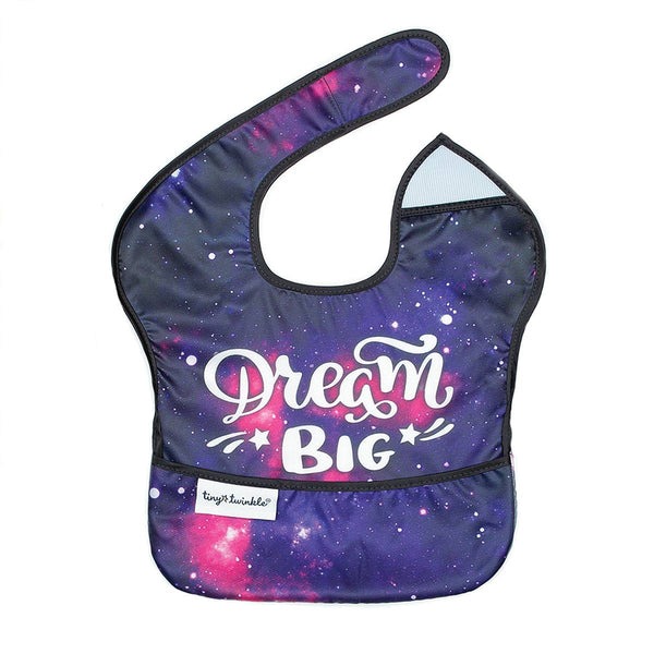 Tiny Twinkle - Polyester Easy Bib - Dream Big-Panda Kids and Baby