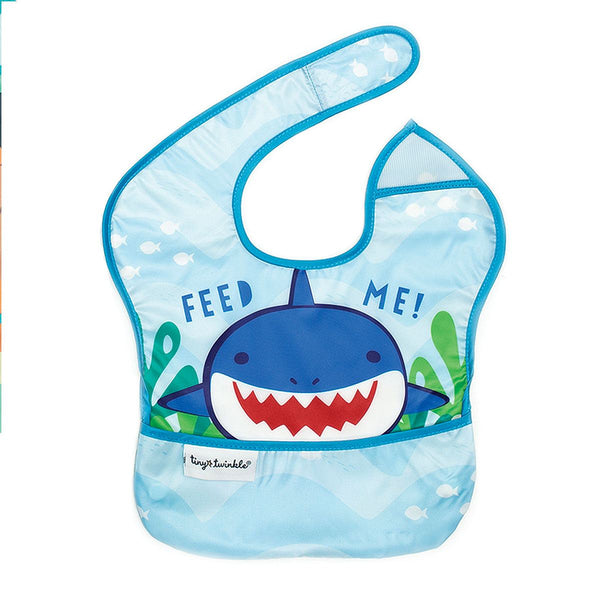 Tiny Twinkle - Polyester Easy Bib - Feed Me-Panda Kids and Baby