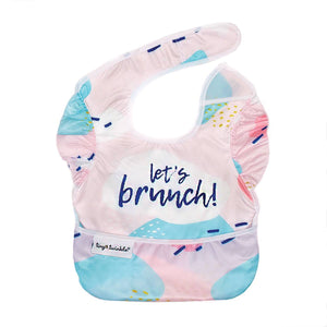Tiny Twinkle - Polyester Easy Bib - Let's Brunch-Panda Kids and Baby