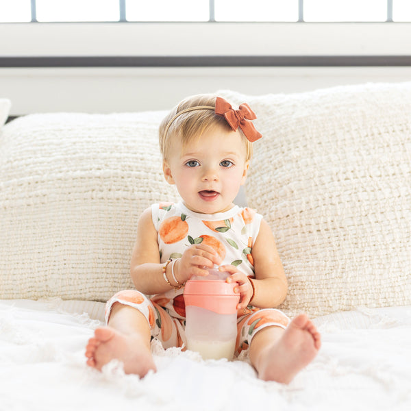 Tiny Twinkle - Silicone Baby Bottle - Blossom-Panda Kids and Baby