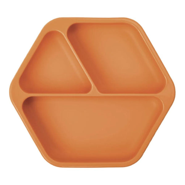 Tiny Twinkle - Silicone Suction Plate - Cinnamon-Panda Kids and Baby