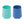 Tiny Twinkle - Silicone Training Cup Set of 2 - Mint, Indigo-Panda Kids and Baby