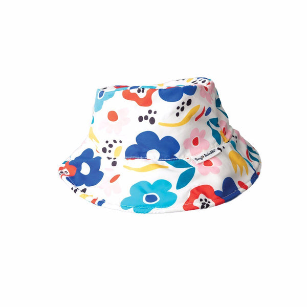 Tiny Twinkle - Sun Hat - Modern Floral-Panda Kids and Baby