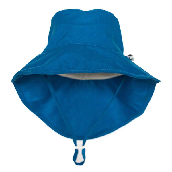 Tiny Twinkle - Sun Protection Flap Hat - Navy-Panda Kids and Baby