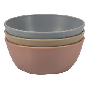 Tiny Twinkle - Tableware 3 Pack Bowl Set - Neutral-Panda Kids and Baby