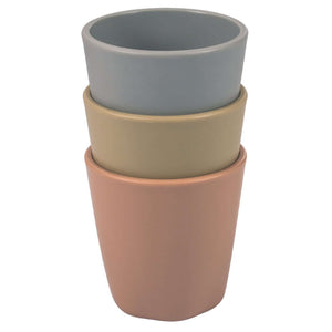 Tiny Twinkle - Tableware 3 Pack Cup Set - Neutral-Panda Kids and Baby