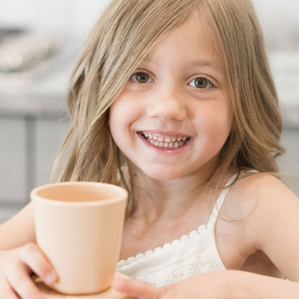 Tiny Twinkle - Tableware 3 Pack Cup Set - Sand, Cinnamon, Taupe-Panda Kids and Baby