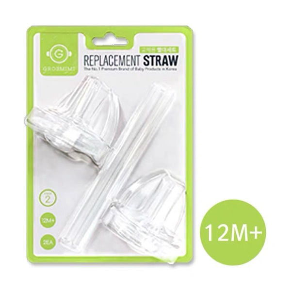 Grosmimi - Replacement Straw / Weighted Straw-Panda Kids and Baby