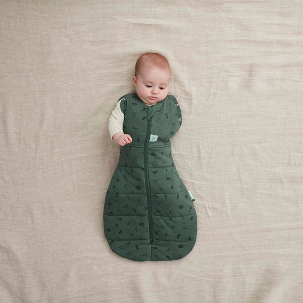 ergoPouch - Cocoon Swaddle Bag - Heritage 1.0tog Veggie Patch-Panda Kids and Baby