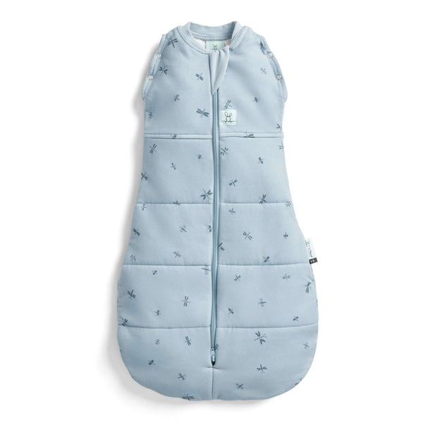 ergoPouch - Cocoon Swaddle Bag - Heritage 2.5 Tog - Dragonflies-Panda Kids and Baby