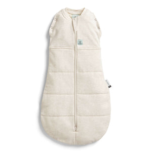 ergoPouch - Cocoon Swaddle Bag - Heritage 3.5 Tog - Oatmeal Marle-Panda Kids and Baby