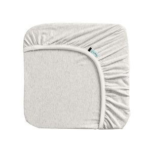 ergoPouch - Fitted Sheet - Bassinet - Grey Marle-Panda Kids and Baby