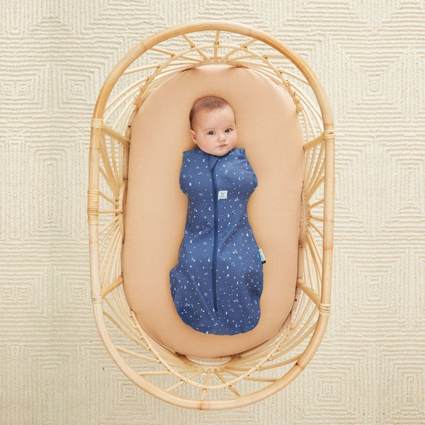 ergoPouch - Fitted Sheet - Bassinet - Wheat-Panda Kids and Baby