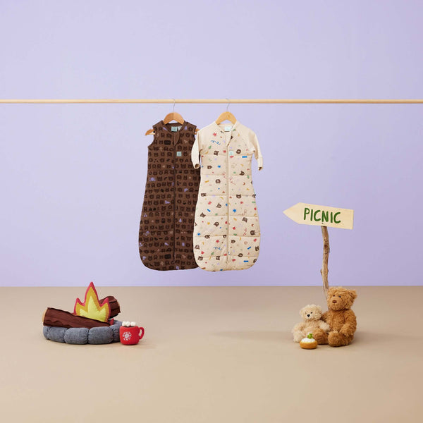 ergoPouch - Jersey Sleeping Bag - 2.5 Tog - Picnic-Panda Kids and Baby