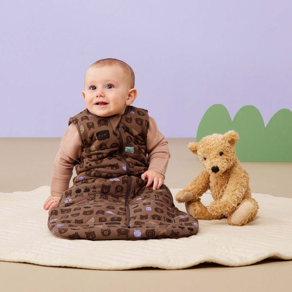 ergoPouch - Jersey Sleeping Bag - 2.5 Tog - Picnic-Panda Kids and Baby