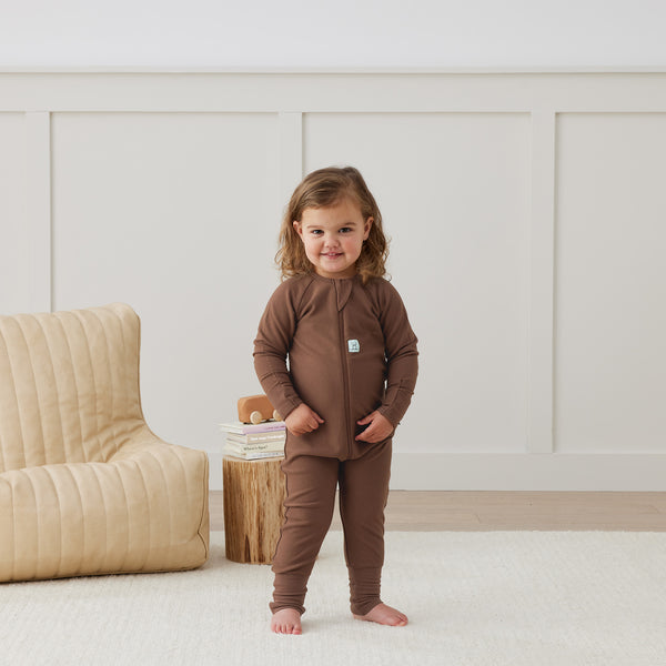 ergoPouch - Long Sleeved Layers - 1.0tog Cocoa-Panda Kids and Baby