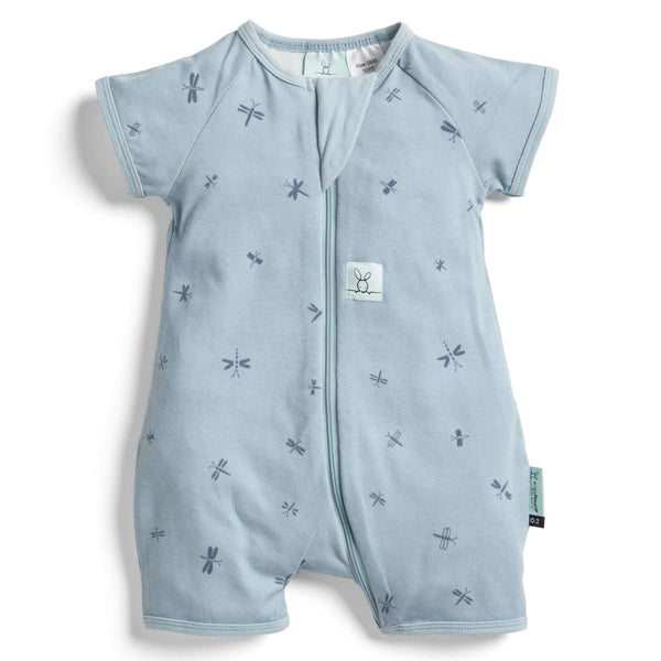 ergoPouch - Short Sleeve Layer - 0.2TOG - Dragonflies-Panda Kids and Baby