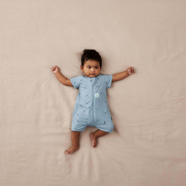 ergoPouch - Short Sleeve Layer - 0.2TOG - Dragonflies-Panda Kids and Baby