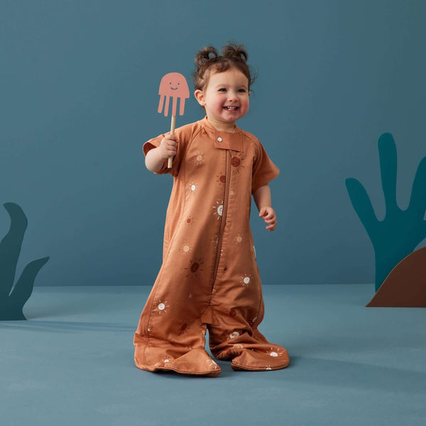 ergoPouch - Sleep Suit Bag - 1.0TOG - Sunny-Panda Kids and Baby